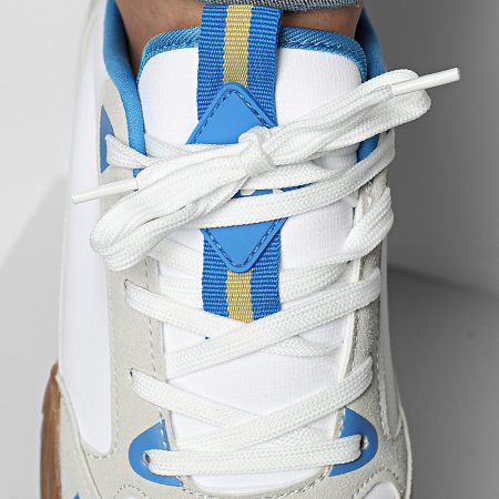 Kappa - Zapatillas Authentic Arklow 351P8PW Gris Azul Claro Blanco