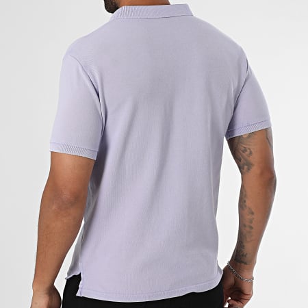 Superdry - Polo Manches Courtes Vint Destroy M1110439A Violet