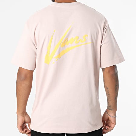 Vans - Tee Shirt Oversize Brush Script 00K42 Rose