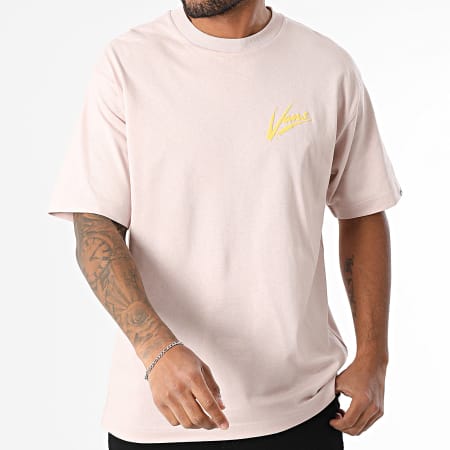 Vans - Tee Shirt Oversize Brush Script 00K42 Rose