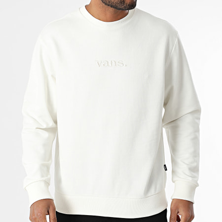 Vans - Sweat Crewneck Essential Ft Relaxed 00NWB Ecru