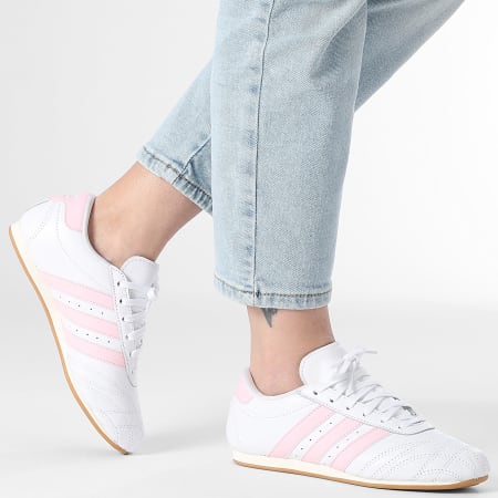 Adidas Originals - Baskets Femme Taekwondo Lace W JS0306 Footwear White Clear Pink Gum 3