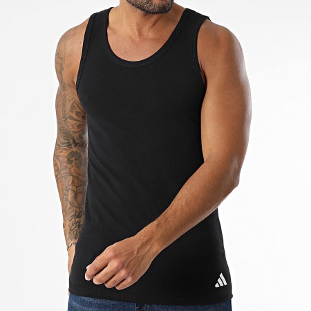 Adidas Performance - Paquete De 2 Camisetas Active Flex JK4019 Negro