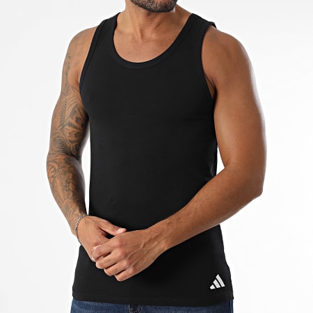 Adidas Performance - Paquete De 2 Camisetas Active Flex JK4019 Negro
