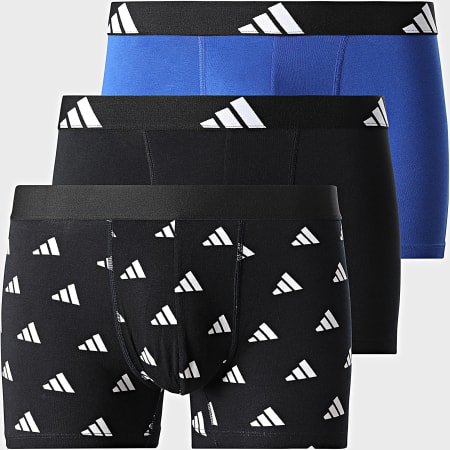 Adidas Sportkleding - Set van 3 boxers JK3952 Zwart Koningsblauw