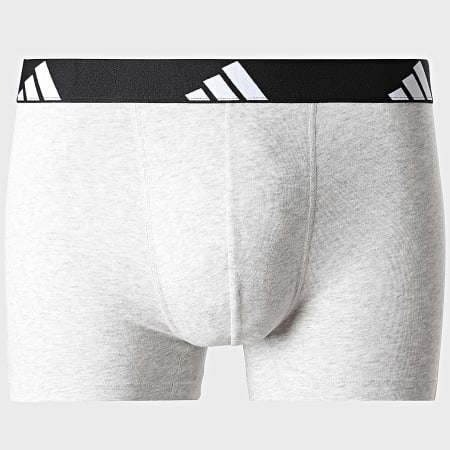 Adidas Sportswear - Lot De 2 Boxers JK3960 Noir Gris Chiné