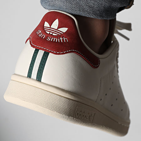 Adidas Originals - Baskets Stan Smith JH9715 Off White Preloved Ruby Cream White