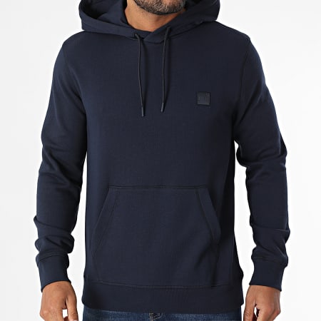BOSS - Sweat Capuche Wetalk 50509314 Bleu Marine