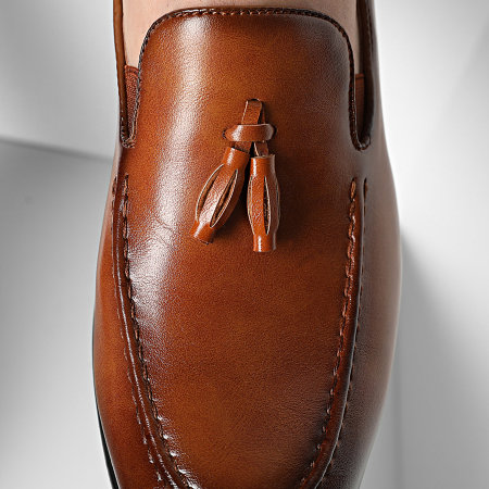 Classic Series - Mocassins 332 Cognac