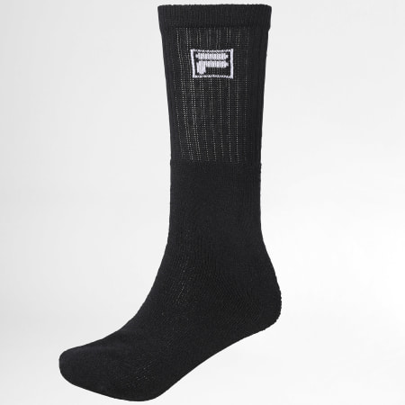 Fila - Lot De 6 Paires De Chaussettes F9000 Noir Gris Blanc