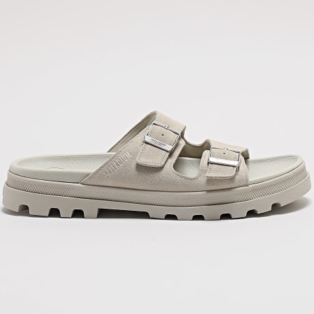 Palladium - Sandals Dunelite Riviera Suede 74455 Natural Grey