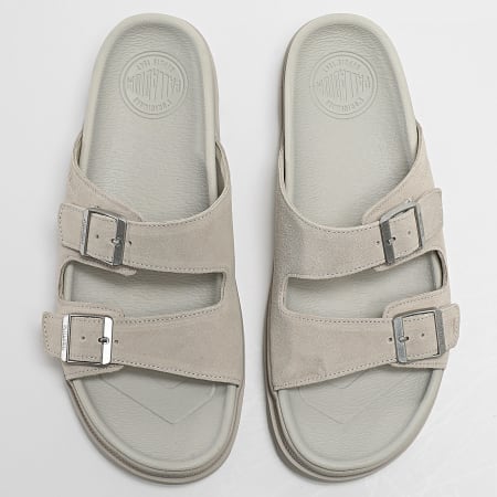 Palladium - Sandals Dunelite Riviera Suede 74455 Natural Grey