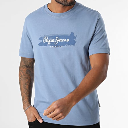 Pepe Jeans - Tee Shirt Picthon PM509782 Bleu Clair