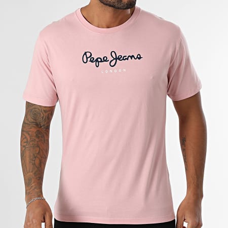 Pepe Jeans - Tee Shirt Eggo PM508208 Rose
