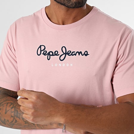 Pepe Jeans - Tee Shirt Eggo PM508208 Rose
