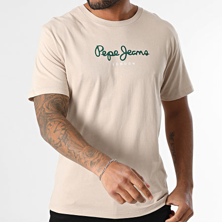 Pepe Jeans - Tee Shirt Eggo PM508208 Beige