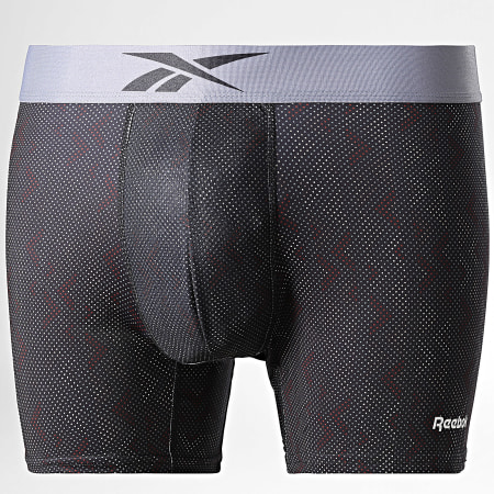 Reebok - Lot De 3 Boxers 15055 Noir Gris