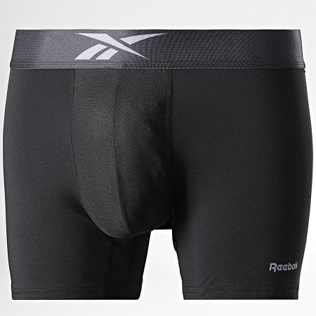 Reebok - Lot De 3 Boxers 15055 Noir Gris