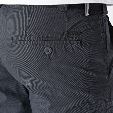 Teddy Smith - Sytro 3 Striped Cargo Shorts 10411562D Navy Blue