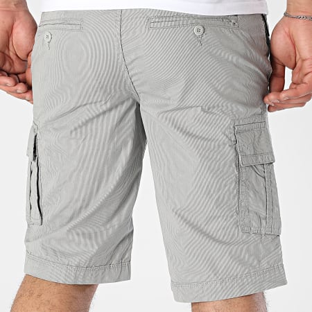 Teddy Smith - Pantalón Cargo A Rayas Sytro 3 10411562D Gris