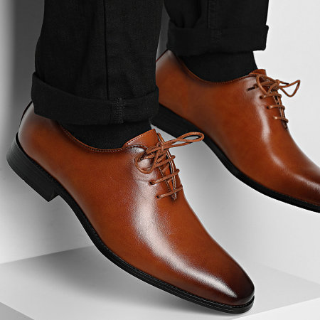 Classic Series - Zapatos De Ciudad 591 Cognac