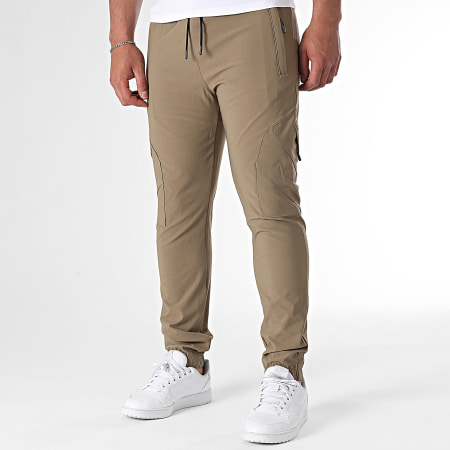 Classic Series - Pantalón Cargo 502 Beige Foncé
