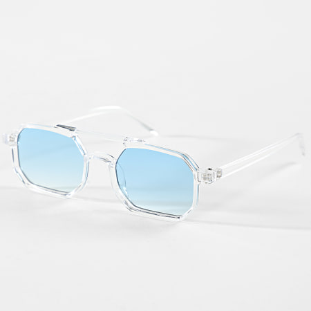 Classic Series - Lunettes De Soleil 558 Transparent Bleu
