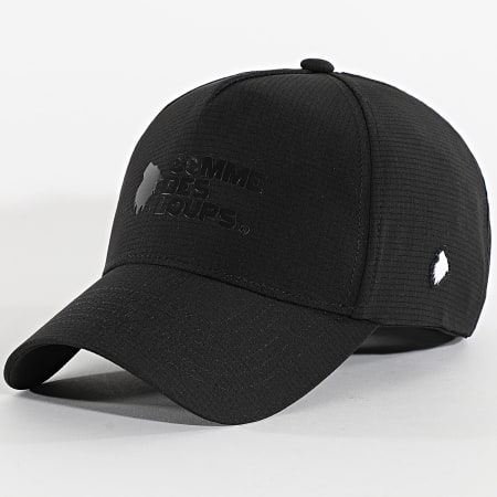 Comme Des Loups - Casquette Ripstop Noir