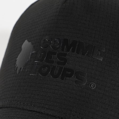 Comme Des Loups - Casquette Ripstop Noir
