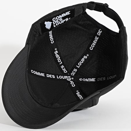 Comme Des Loups - Casquette Ripstop Noir