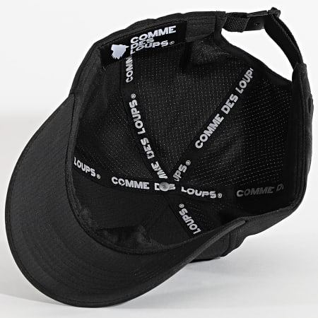 Comme Des Loups - Gorra Ripstop Negra Reflectante