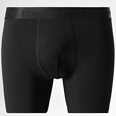 Tommy Hilfiger - Lot De 3 Boxers 3393 Noir Bleu Marine Vert Kaki