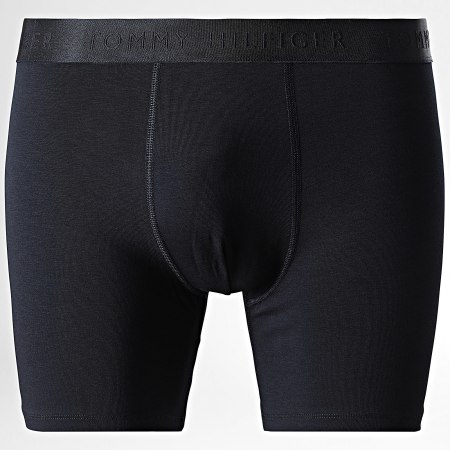 Tommy Hilfiger - Lot De 3 Boxers 3393 Noir Bleu Marine Vert Kaki