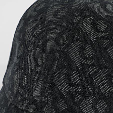 Calvin Klein - Casquette Logo Jacquard 5058 Noir Gris Anthracite