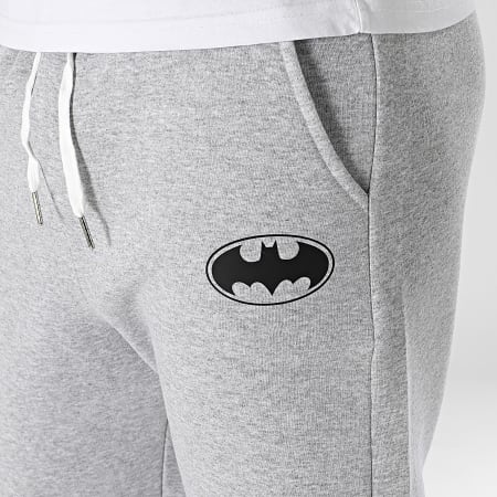 DC Comics - Pantalon Jogging Large Logo Batman Gris Chiné