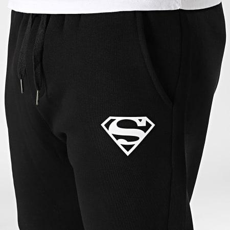 DC Comics - Superman Logo Broek Met Wijde Pijpen Zwart