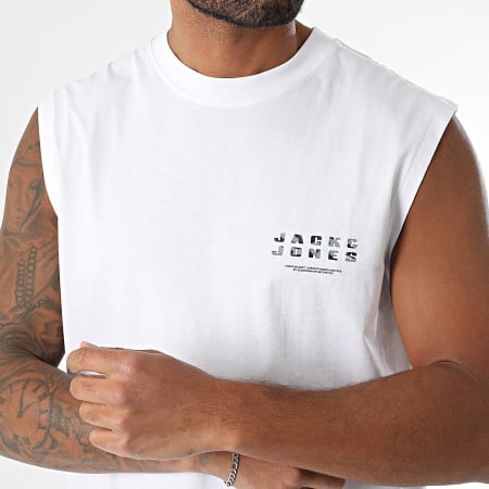 Jack And Jones - Débardeur Recharge Front Blanc