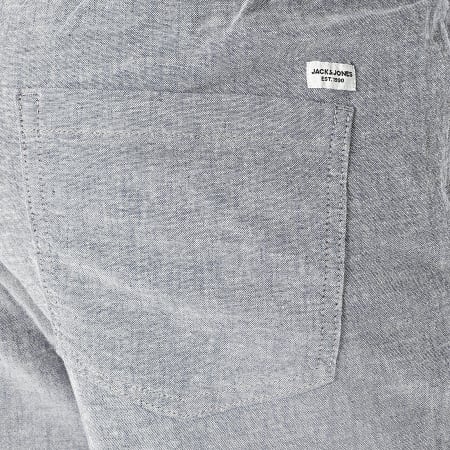 Jack And Jones - Pantalon Estival Stace Dave Breeze Bleu Marine Chiné