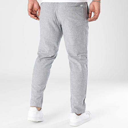 Jack And Jones - Pantalon Estival Stace Dave Breeze Bleu Marine Chiné