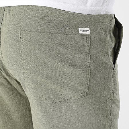 Jack And Jones - Pantalon Estival Stace Dave Breeze Vert Kaki