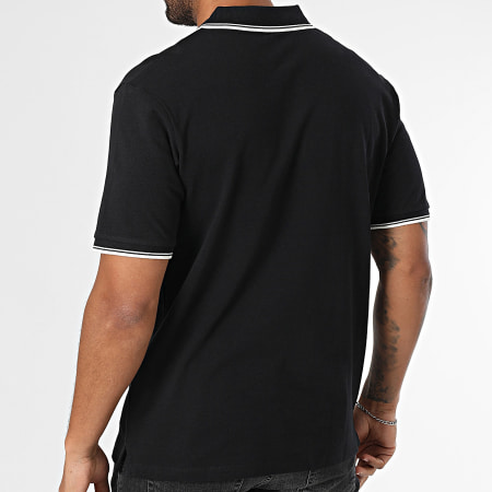 JJ Rebel - Polo Manches Courtes Zell Noir
