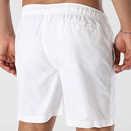 Luxury Lovers - Short De Bain Palm LA Blanc Rose Clair