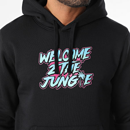 Mougli x La Jungle - Welcome 2 The Jungle Hoodie Black Blue
