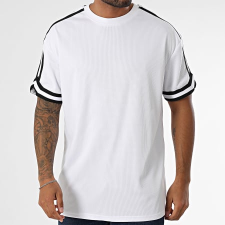 Urban Classics - Tee Shirt Mesh Oversize Large A Bandes TB2890 Blanc