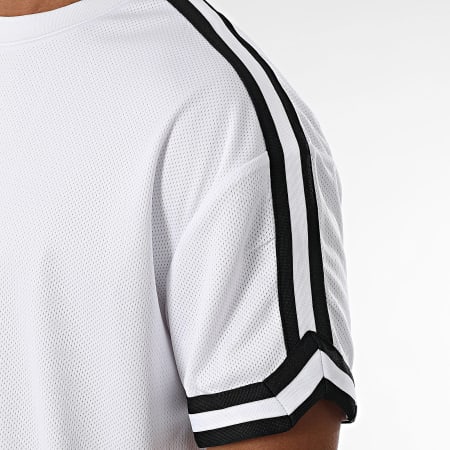 Urban Classics - Tee Shirt Mesh Oversize Large A Bandes TB2890 Blanc