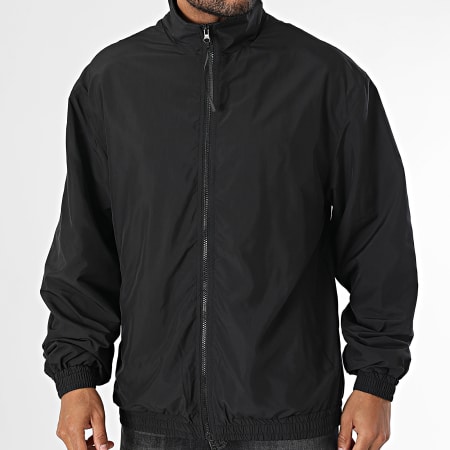Urban Classics - Chaqueta con Cremallera TB6228 Negra