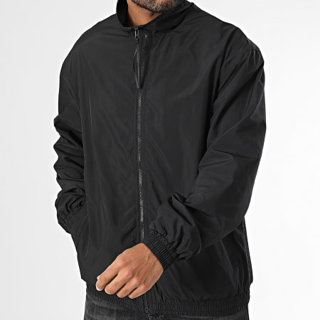 Urban Classics - Chaqueta con Cremallera TB6228 Negra