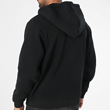 Urban Classics - Chaqueta Teddy Capucha TB7316 Negro