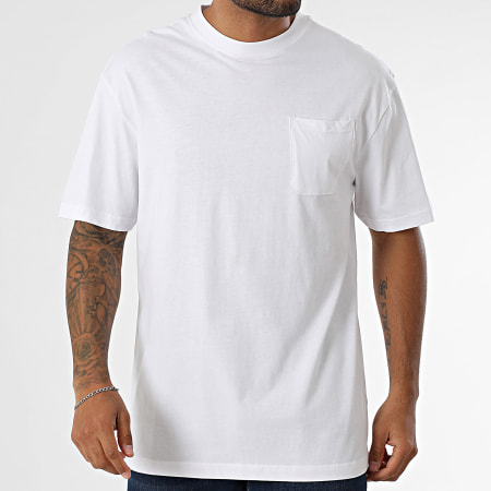 Urban Classics - Camiseta Pocket TB6772 Blanco