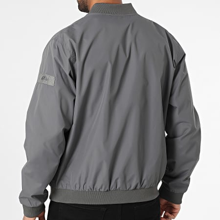Jack And Jones - Veste Zippée Montana Gris Anthracite